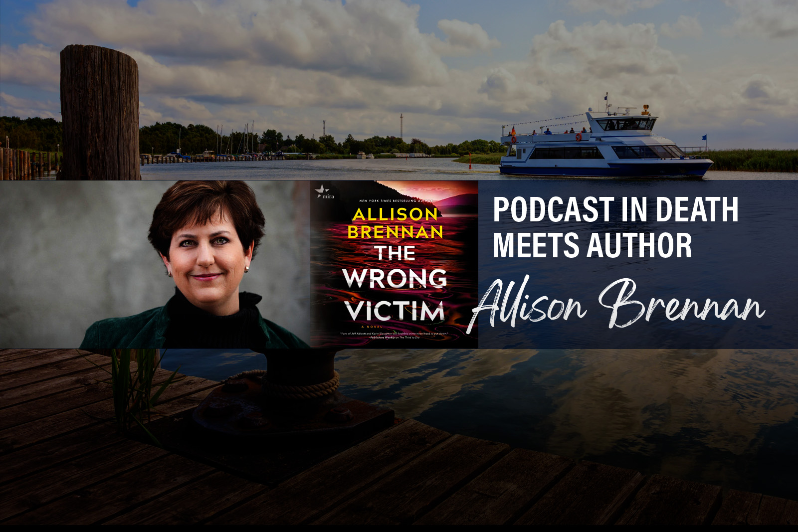 We Talk to Bestselling Author, Allison Brennan!
