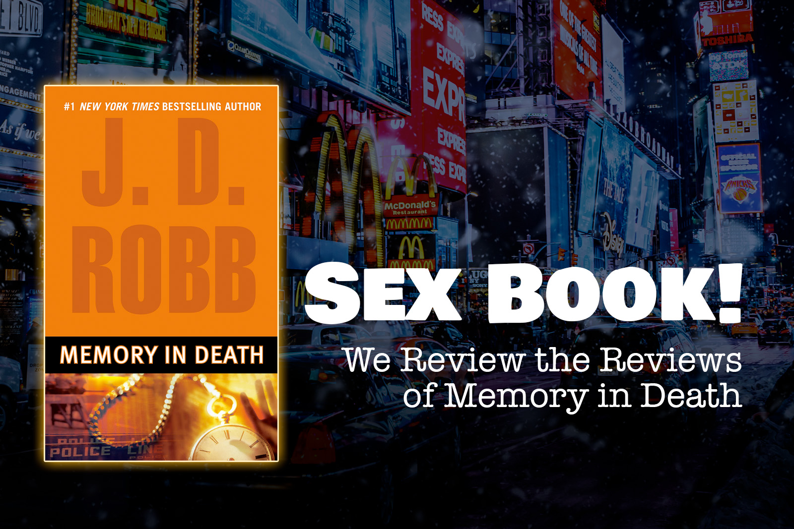 Sex Book! We Review the Reviews of “Memory in Death”
