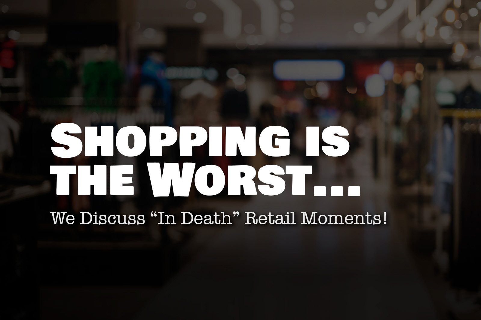 Shopping is the Worst! Retail Moments in the “In Death” Series