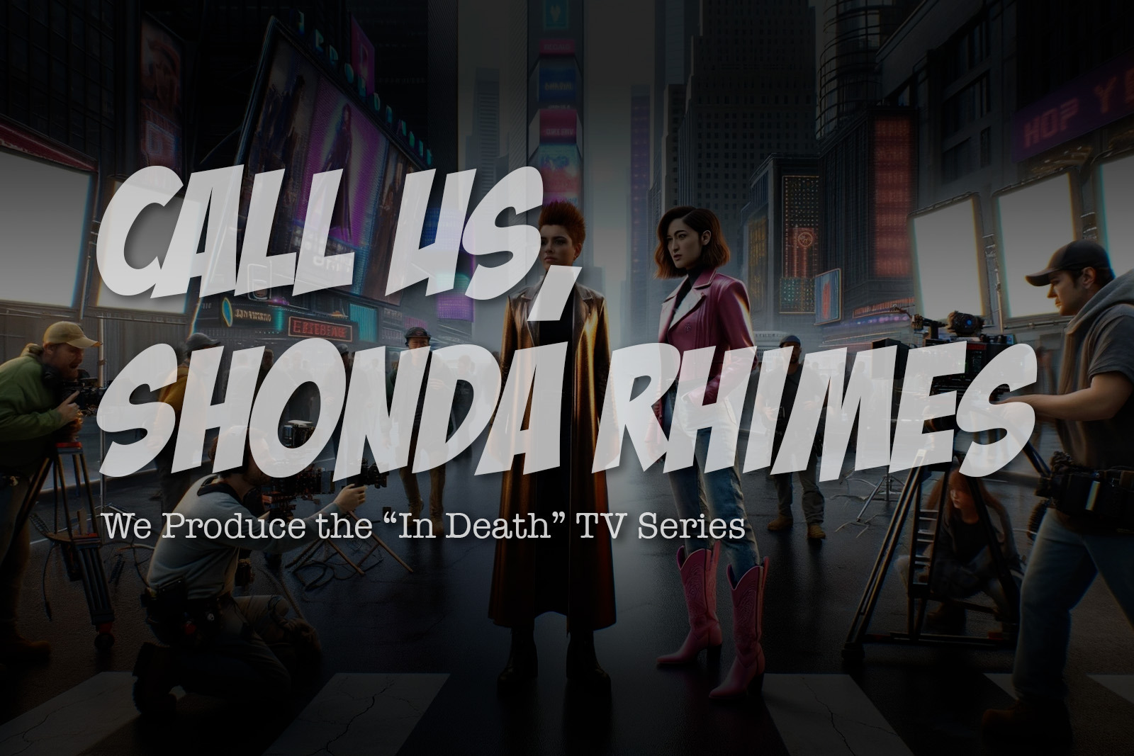Call Us, Shonda Rhimes! We Produce the “In Death” TV Series